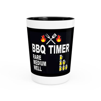 "BBQ Timer" Shot Glass – 1.9 oz