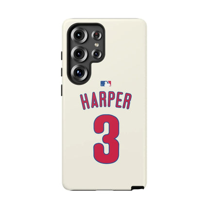 Bryce Harper PowerGrip – Dual-Layer Defense & Slim Fit | Compatible with iPhone 8 to 16 Pro Max & Samsung Galaxy S10 to S25 Ultra