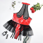 S / Black and Red