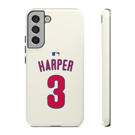 Bryce Harper PowerGrip – Dual-Layer Defense & Slim Fit | Compatible with iPhone 8 to 16 Pro Max & Samsung Galaxy S10 to S25 Ultra