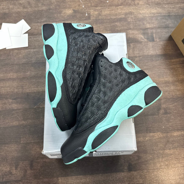 (GS) Island Green Silver Jordan 13 (USED)