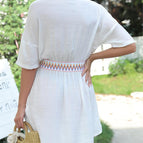 S / White
