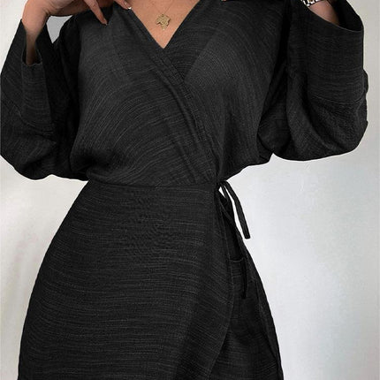Beach Cover Up Thin Outer Match V Neck Beach Cover Up Beach Vacation Sun Protection Blouse