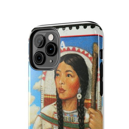 $1 Sacagawea Coin Design Tough Phone Cases