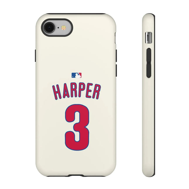 Bryce Harper PowerGrip – Dual-Layer Defense & Slim Fit | Compatible with iPhone 8 to 16 Pro Max & Samsung Galaxy S10 to S25 Ultra