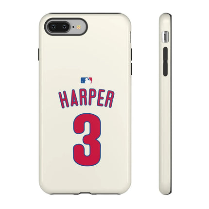 Bryce Harper PowerGrip – Dual-Layer Defense & Slim Fit | Compatible with iPhone 8 to 16 Pro Max & Samsung Galaxy S10 to S25 Ultra
