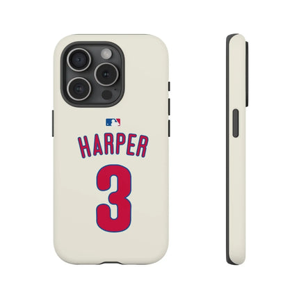 Bryce Harper PowerGrip – Dual-Layer Defense & Slim Fit | Compatible with iPhone 8 to 16 Pro Max & Samsung Galaxy S10 to S25 Ultra
