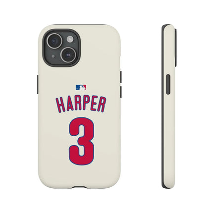 Bryce Harper PowerGrip – Dual-Layer Defense & Slim Fit | Compatible with iPhone 8 to 16 Pro Max & Samsung Galaxy S10 to S25 Ultra