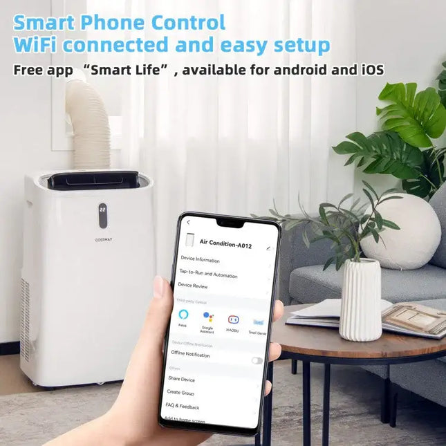 14,000 BTU Smart Portable AC – App & WiFi