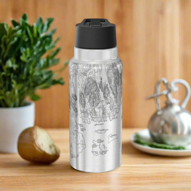 Acadia National Park Water Bottle Tumbler 32oz Double Wall Stainless Steel