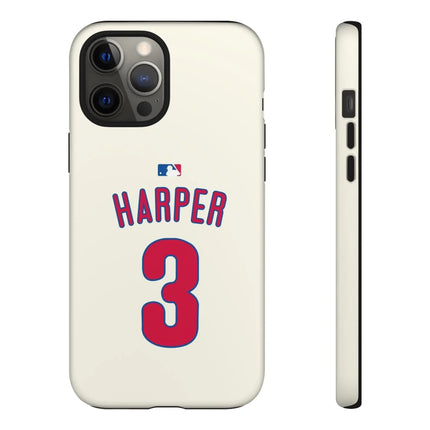 Bryce Harper PowerGrip – Dual-Layer Defense & Slim Fit | Compatible with iPhone 8 to 16 Pro Max & Samsung Galaxy S10 to S25 Ultra