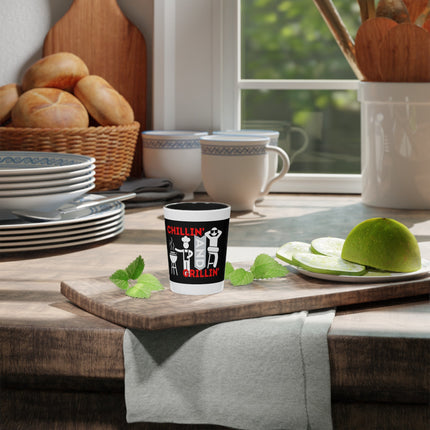 "Chillin' and Grillin'" Shot Glass – 1.9 oz
