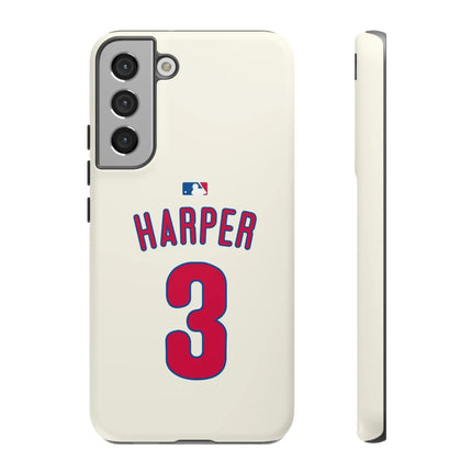 Bryce Harper PowerGrip – Dual-Layer Defense & Slim Fit | Compatible with iPhone 8 to 16 Pro Max & Samsung Galaxy S10 to S25 Ultra