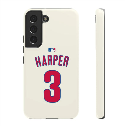 Bryce Harper PowerGrip – Dual-Layer Defense & Slim Fit | Compatible with iPhone 8 to 16 Pro Max & Samsung Galaxy S10 to S25 Ultra