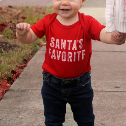 "Santa's Favorite" Onesie