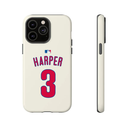Bryce Harper PowerGrip – Dual-Layer Defense & Slim Fit | Compatible with iPhone 8 to 16 Pro Max & Samsung Galaxy S10 to S25 Ultra