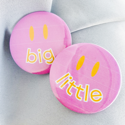 "Big/Little" Button