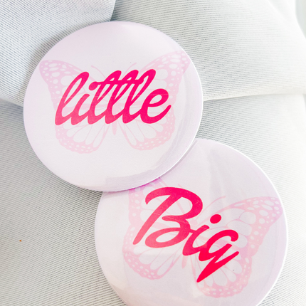 "Big/Little" Button