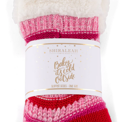 Holiday Slipper Sock