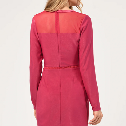 "Jadie" Mesh Det Dress