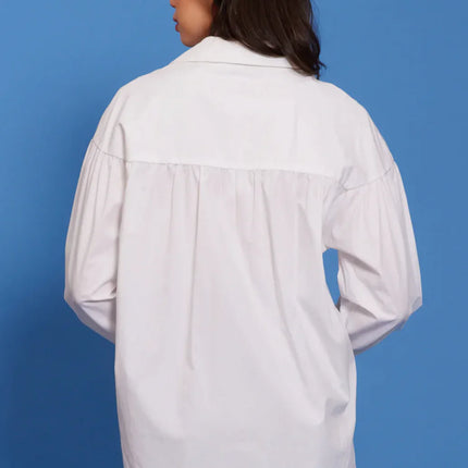 "SJP" Button Down Top