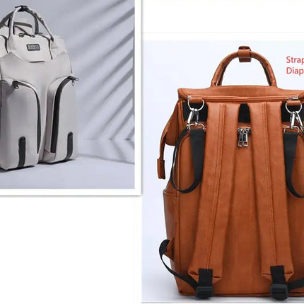 Backpack for Moms - Durable with Odor-Isolating Diaper Compartments