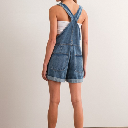 "Elena" Denim Shortall