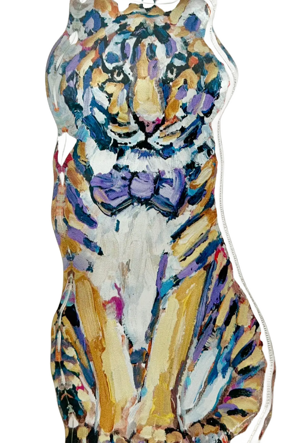 "Louisiana Tiger" Acrylic