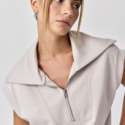 "Blake" S/L Crop Sweatshirt