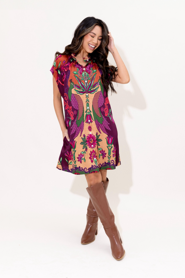 "Margot" Button Front Dress