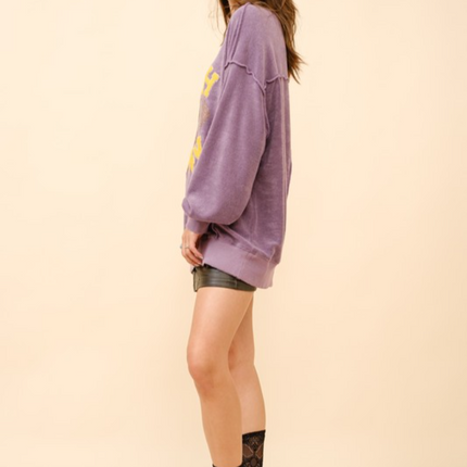 "Touchdown" Terry Cloth Sweatshirt