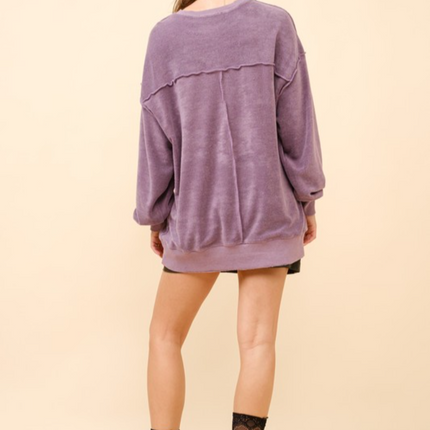 "Touchdown" Terry Cloth Sweatshirt