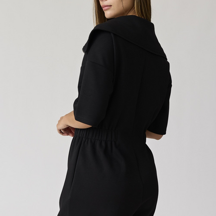 "Genesis" Front Zip Romper
