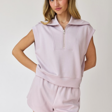 "Blake" S/L Crop Sweatshirt