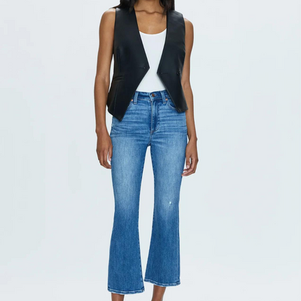 "Lennon" Crop Boot Jean