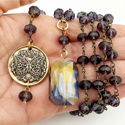 Be Still & Know Butterfly Katia Rosary