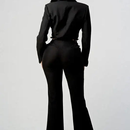 ATHINA BUSINESS CASUAL BLAZER AND PANTS SET