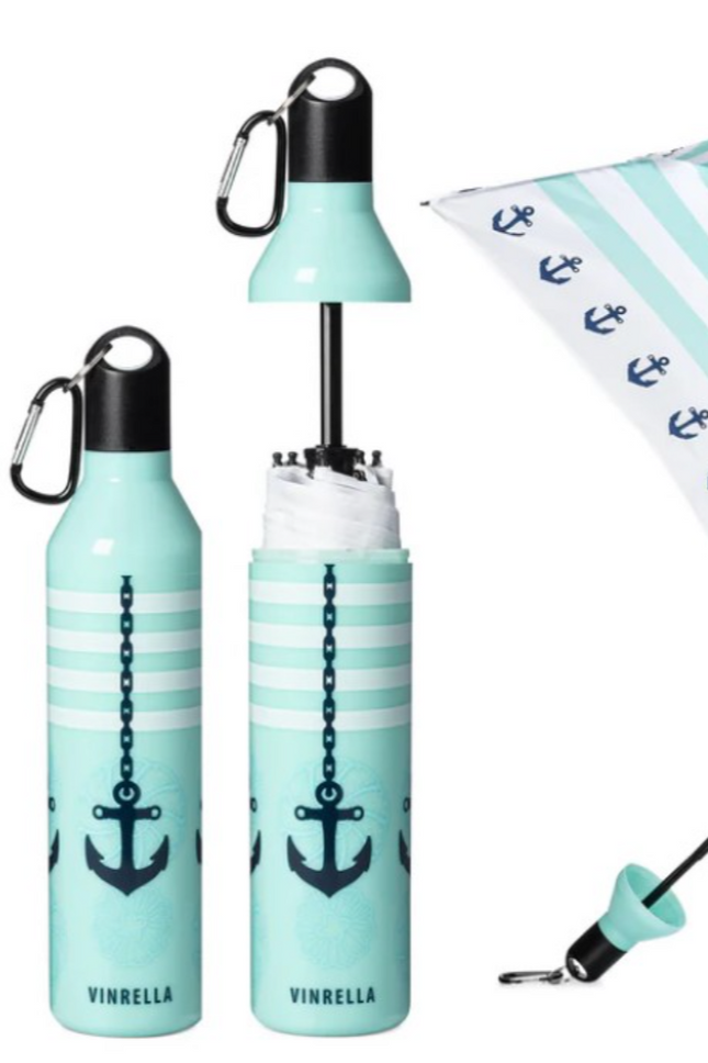 Anchors Away Water Bottle Umbrella