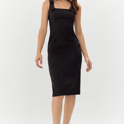 "Karissa" Shoulder Tie Dress