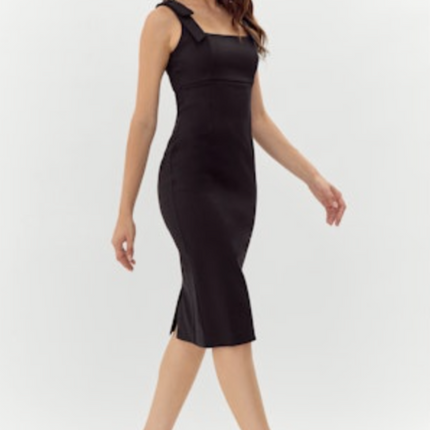 "Karissa" Shoulder Tie Dress