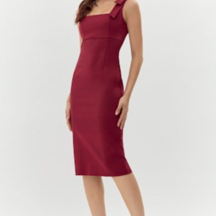 "Karissa" Shoulder Tie Dress
