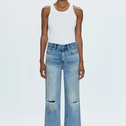 "Hendrix" High Rise Baggy Jean