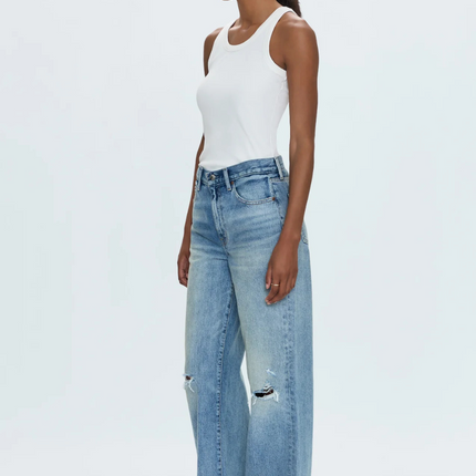 "Hendrix" High Rise Baggy Jean