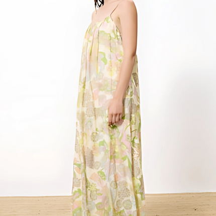 "Izaline" S/L Maxi Dress