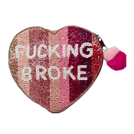 "F*ing Broke" Coin Purse