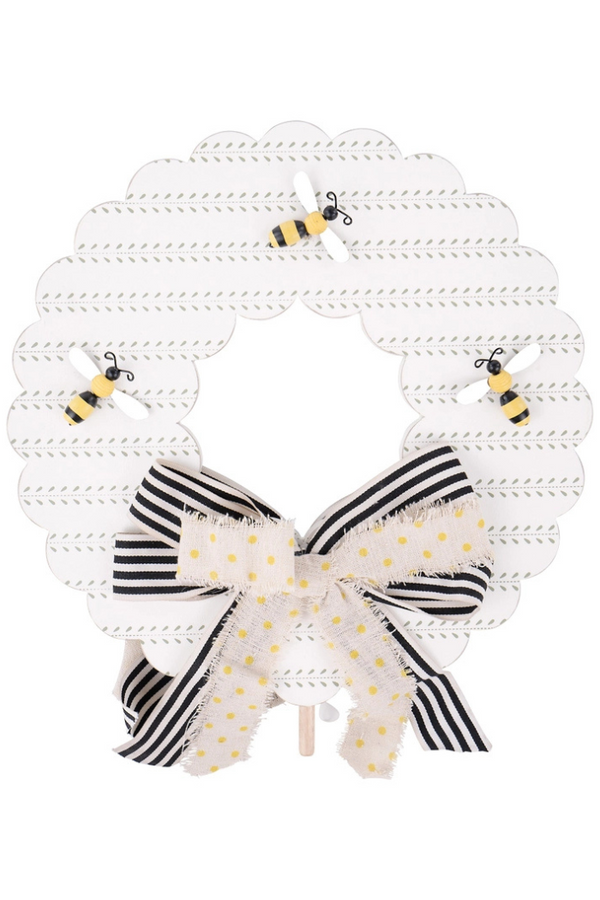 Be Happy Wreath Topper