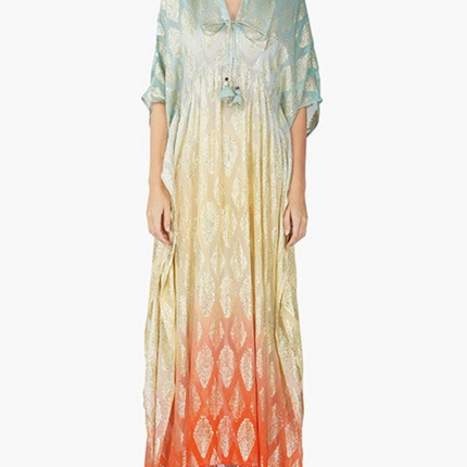 "Magnolia" Lurex Caftan