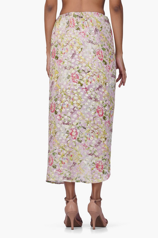 "Blooming Dale" Lurex Skirt