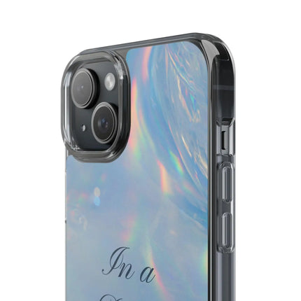 In a Dream Shinny Blue Clear Cases