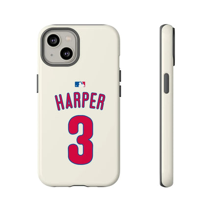 Bryce Harper PowerGrip – Dual-Layer Defense & Slim Fit | Compatible with iPhone 8 to 16 Pro Max & Samsung Galaxy S10 to S25 Ultra